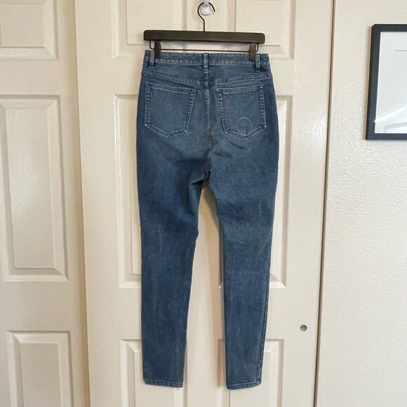 Brandon Maxwell High Rise Medium Wash Jeans size 28 - Picture 11 of 12